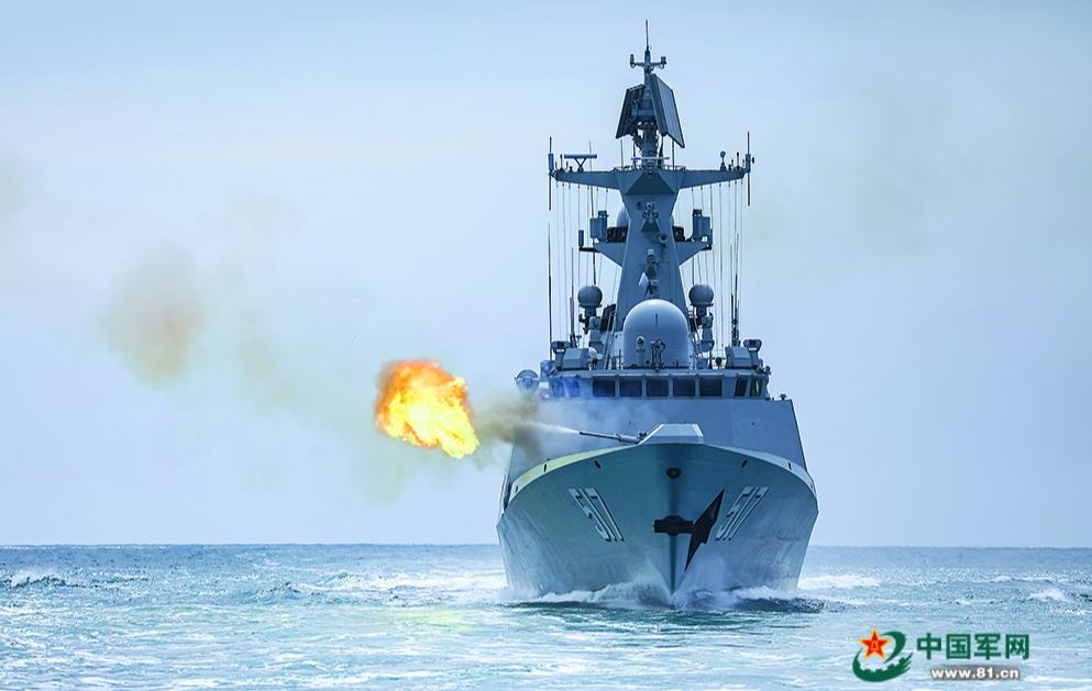 砺兵大洋——海军某支队舰艇编队训练掠影